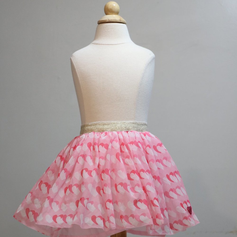 Agatha Ruiz De La Prada heartful elegant  tule skirt NWT